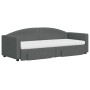 Trundle sofa bed with drawers dark gray fabric 80x200 cm by vidaXL, Beds and slatted bases - Ref: Foro24-3197238, Price: 460,...