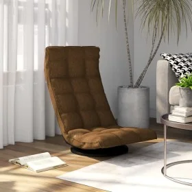 Brown Fabric Swivel Floor Chair by vidaXL, Floor chairs - Ref: Foro24-336577, Price: 105,34 €, Discount: %