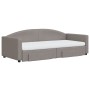 Trundle sofa bed with drawers taupe gray fabric 90x200 cm by vidaXL, Beds and slatted bases - Ref: Foro24-3197245, Price: 479...