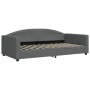Sofá cama nido con cajones tela gris oscuro 100x200 cm de vidaXL, Camas y somieres - Ref: Foro24-3197248, Precio: 471,44 €, D...