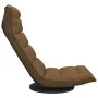 Drehbarer Bodenstuhl aus braunem Stoff von vidaXL, Bodenstühle - Ref: Foro24-336577, Preis: 106,32 €, Rabatt: %