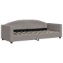 Trundle sofa bed with drawers taupe gray fabric 80x200 cm by vidaXL, Beds and slatted bases - Ref: Foro24-3197240, Price: 455...
