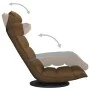 Drehbarer Bodenstuhl aus braunem Stoff von vidaXL, Bodenstühle - Ref: Foro24-336577, Preis: 106,32 €, Rabatt: %