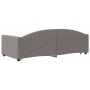 Ausziehbares Schlafsofa, taupegrauer Stoff, 90 x 200 cm von vidaXL, Betten und Lattenroste - Ref: Foro24-3197191, Preis: 251,...