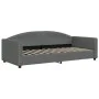 Trundle sofa bed with drawers dark gray fabric 90x200 cm by vidaXL, Beds and slatted bases - Ref: Foro24-3197225, Price: 291,...