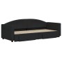 Sofá cama nido con cajones tela negro 80x200 cm de vidaXL, Camas y somieres - Ref: Foro24-3197221, Precio: 290,81 €, Descuent...