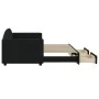 Sofá cama nido con cajones tela negro 80x200 cm de vidaXL, Camas y somieres - Ref: Foro24-3197221, Precio: 290,91 €, Descuent...
