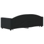 Sofá cama nido con cajones tela negro 80x200 cm de vidaXL, Camas y somieres - Ref: Foro24-3197221, Precio: 290,81 €, Descuent...