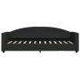 Sofá cama nido con cajones tela negro 80x200 cm de vidaXL, Camas y somieres - Ref: Foro24-3197221, Precio: 290,81 €, Descuent...