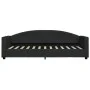 Trundle sofa bed with drawers black fabric 80x200 cm by vidaXL, Beds and slatted bases - Ref: Foro24-3197221, Price: 286,76 €...