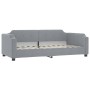 Sofá cama con colchón tela gris claro 90x190 cm de vidaXL, Camas y somieres - Ref: Foro24-3197626, Precio: 311,65 €, Descuent...