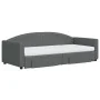 Sofá cama nido con cajones tela gris oscuro 90x200 cm de vidaXL, Camas y somieres - Ref: Foro24-3197243, Precio: 481,79 €, De...
