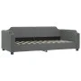Sofa bed with dark gray fabric mattress 90x200 cm by vidaXL, Beds and slatted bases - Ref: Foro24-3197617, Price: 333,88 €, D...