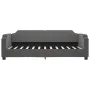 Sofa bed with dark gray fabric mattress 90x200 cm by vidaXL, Beds and slatted bases - Ref: Foro24-3197617, Price: 333,88 €, D...