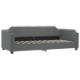 Sofa bed with dark gray fabric mattress 90x190 cm by vidaXL, Beds and slatted bases - Ref: Foro24-3197627, Price: 315,30 €, D...