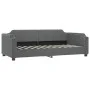 Sofa bed with dark gray fabric mattress 90x190 cm by vidaXL, Beds and slatted bases - Ref: Foro24-3197627, Price: 310,34 €, D...
