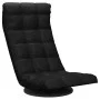 Silla de suelo giratoria de tela negra de vidaXL, Sillas de suelo - Ref: Foro24-336580, Precio: 120,01 €, Descuento: %