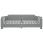 Sofa bed with light gray fabric mattress 100x200 cm by vidaXL, Beds and slatted bases - Ref: Foro24-3197621, Price: 379,55 €,...