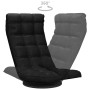 Drehbarer Bodenstuhl aus schwarzem Stoff von vidaXL, Bodenstühle - Ref: Foro24-336580, Preis: 122,78 €, Rabatt: %