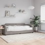 Sofá cama con colchón tela gris taupe 100x200 cm de vidaXL, Camas y somieres - Ref: Foro24-3197624, Precio: 350,36 €