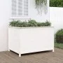Hochbeet aus weißem Kiefernholz, 119,5 x 82,5 x 78 cm von vidaXL, Töpfe und Pflanzgefäße - Ref: Foro24-825311, Preis: 145,78 ...