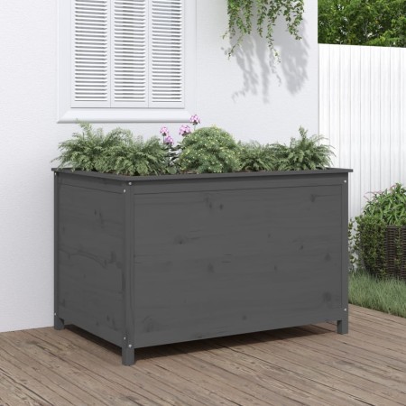 Erhöhtes Gartenbeet aus grauem Kiefernholz 119,5x82,5x78 cm. von vidaXL, Töpfe und Pflanzgefäße - Ref: Foro24-825312, Preis: ...