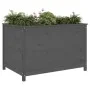 Erhöhtes Gartenbeet aus grauem Kiefernholz 119,5x82,5x78 cm. von vidaXL, Töpfe und Pflanzgefäße - Ref: Foro24-825312, Preis: ...