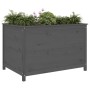 Erhöhtes Gartenbeet aus grauem Kiefernholz 119,5x82,5x78 cm. von vidaXL, Töpfe und Pflanzgefäße - Ref: Foro24-825312, Preis: ...