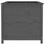Arriate elevado de jardín madera de pino gris 119,5x82,5x78 cm by vidaXL, Pots and planters - Ref: Foro24-825312, Price: 199,...