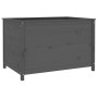 Arriate elevado de jardín madera de pino gris 119,5x82,5x78 cm by vidaXL, Pots and planters - Ref: Foro24-825312, Price: 199,...