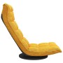 Boden-Drehstuhl aus senfgelbem Stoff von vidaXL, Bodenstühle - Ref: Foro24-336581, Preis: 113,24 €, Rabatt: %