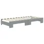 Trundle sofa bed with drawers light gray fabric 80x200 cm by vidaXL, Beds and slatted bases - Ref: Foro24-3197457, Price: 286...