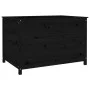 Raised garden bed black pine wood 119.5x82.5x78 cm by vidaXL, Pots and planters - Ref: Foro24-825314, Price: 163,63 €, Discou...