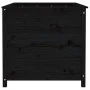 Raised garden bed black pine wood 119.5x82.5x78 cm by vidaXL, Pots and planters - Ref: Foro24-825314, Price: 163,63 €, Discou...