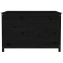 Arriate elevado de jardín madera de pino negro 119,5x82,5x78 cm de vidaXL, Maceteros y jardineras - Ref: Foro24-825314, Preci...