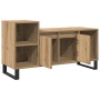 Mueble para TV madera de ingeniería roble artisan 100x35x55 cm