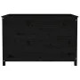 Raised garden bed black pine wood 119.5x82.5x78 cm by vidaXL, Pots and planters - Ref: Foro24-825314, Price: 163,63 €, Discou...