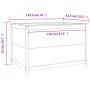 Hochbeet aus Douglasienholz 119,5 x 82,5 x 78 cm von vidaXL, Töpfe und Pflanzgefäße - Ref: Foro24-825315, Preis: 142,11 €, Ra...
