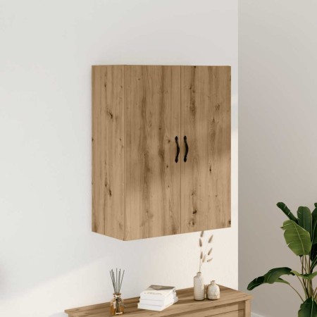 Armario de pared madera ingeniería roble artisan 69,5x34x90 cm
