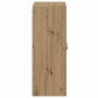 Armario de pared madera ingeniería roble artisan 69,5x34x90 cm