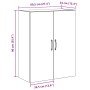 Armario de pared madera ingeniería roble artisan 69,5x34x90 cm