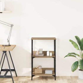 Estantería madera de ingeniería roble artisan 50x33x82 cm en Librerías y estanterías | Comprar online en Foro24