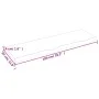 Encimera de baño madera maciza sin tratar 100x30x(2-4) cm de vidaXL, Encimeras - Ref: Foro24-3156030, Precio: 67,30 €, Descue...