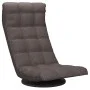 Boden-Drehstuhl aus grauem Taupe-Stoff von vidaXL, Bodenstühle - Ref: Foro24-336583, Preis: 118,56 €, Rabatt: %