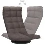 Boden-Drehstuhl aus grauem Taupe-Stoff von vidaXL, Bodenstühle - Ref: Foro24-336583, Preis: 118,56 €, Rabatt: %