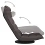 Boden-Drehstuhl aus grauem Taupe-Stoff von vidaXL, Bodenstühle - Ref: Foro24-336583, Preis: 118,56 €, Rabatt: %