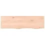 Unbehandelte Badezimmerarbeitsplatte aus Massivholz, 100 x 30 x 2 cm von vidaXL, Arbeitsplatten - Ref: Foro24-3156029, Preis:...