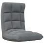 Silla de suelo plegable de tela gris claro von vidaXL, Bodenstühle - Ref: Foro24-336584, Preis: 74,85 €, Rabatt: %