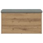 Banco de almacenaje roble artesanal 82x42x45 cm madera de ingeniería en Bancos para recibidores y almacenamiento | Comprar onlin