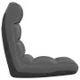 Silla de suelo plegable de tela gris oscuro de vidaXL, Sillas de suelo - Ref: Foro24-336585, Precio: 73,53 €, Descuento: %